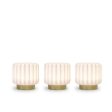 Atelier Pierre - Dentelles set 3 lampjes 9 cm Online