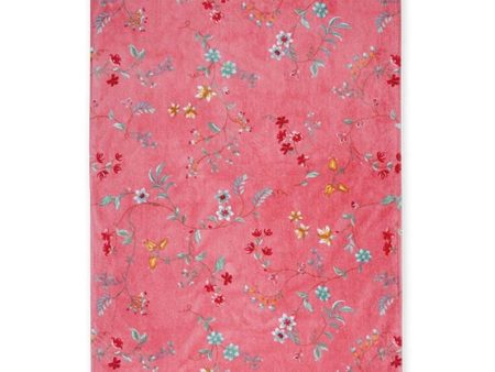 Pip Studio - Les Fleurs handdoek pink Online Hot Sale