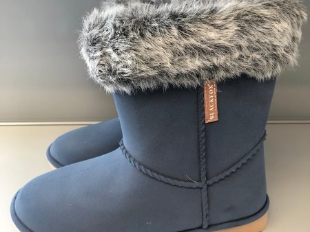 Blackfox - laarzen blauw met pels (maat 36-43) Sale