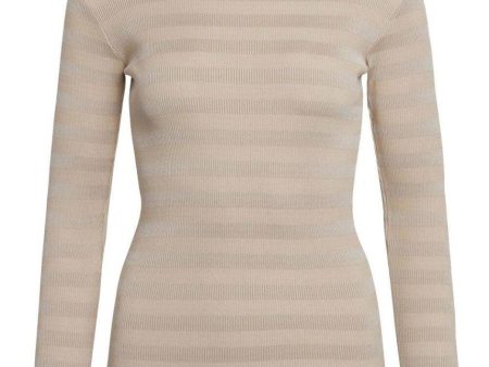 2x2 Tonal Stripe Tuba - Warm Beige Online