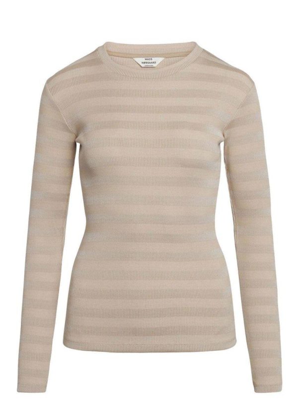 2x2 Tonal Stripe Tuba - Warm Beige Online