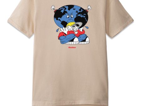 Under pressure tee - Sand Hot on Sale