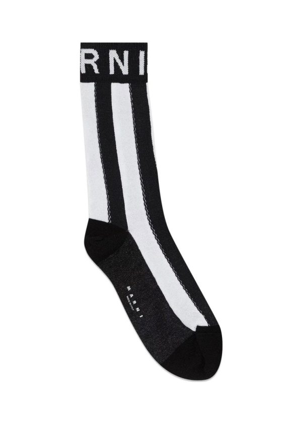 SOCKS - Chic Stripe + Calze + Black Cheap