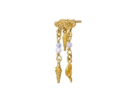 Ewania Earrings - Sterling Silver (925) Gold Pla Sale