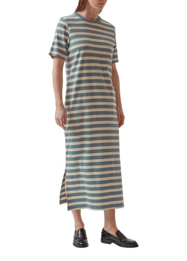 RaffiMD dress - Sea Sand Stripe Cheap