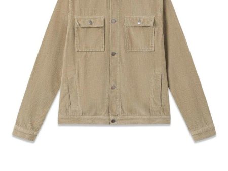 CLUSTER CORDUROY JACKET - Khaki For Cheap