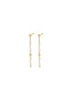 Ocean Pearl Earchains 55 mm - Gold Supply