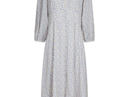 Olana Field Flower Dress - Blue Supply