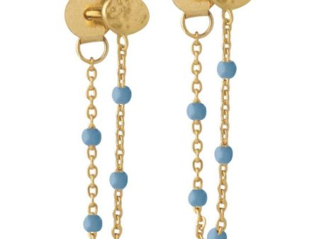 Earring, Lola - Blue For Discount