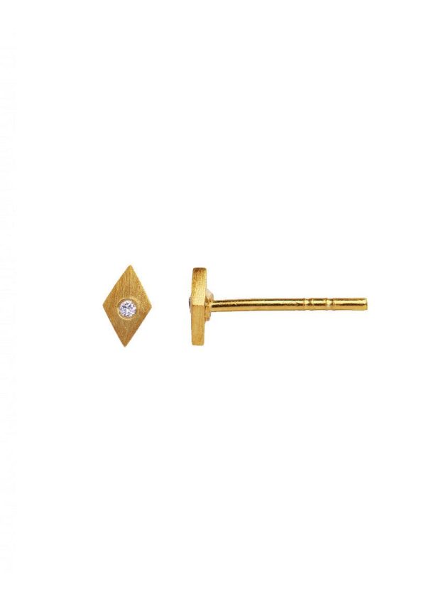 Petit Harlekin Earring - Gold For Cheap