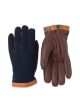 Deerskin Wool Tricot - Navy   Chocolate Online Hot Sale