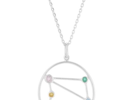 Libra Necklace Length 45-50 cm - Silver Supply