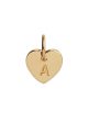 Love letter heart pendant - Guld Supply