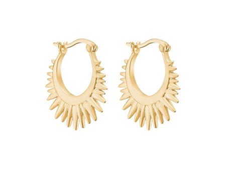 Earring, Sunrays - 925S Gp M Discount