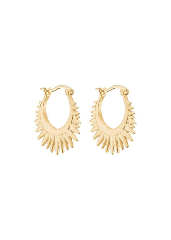 Earring, Sunrays - 925S Gp M Discount