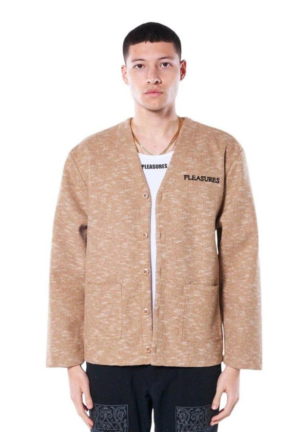 CARNIVORE CARDIGAN - Tan Online Sale