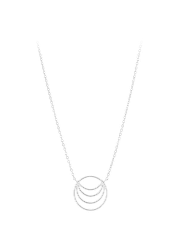 Silhouette Necklace - Silver Online now