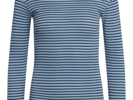 2x2 Cotton Stripe Tuba - Dark Navy Marina on Sale