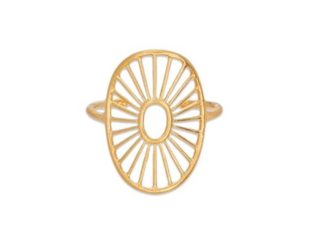 Daylight Ring Adjustable - Guld For Cheap