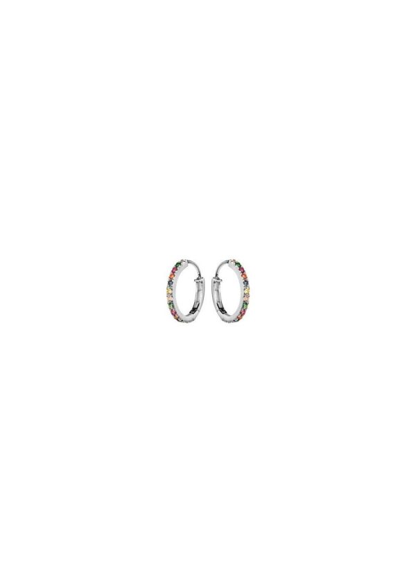 Nubia Big Earrings - Sterling Sølv (925) Hot on Sale