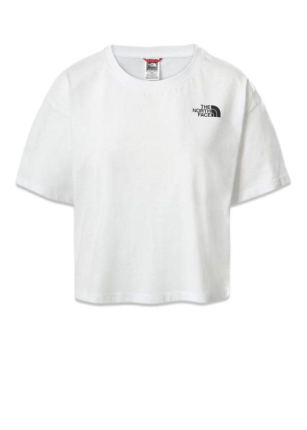 W Cropped SD Tee - Tnf White Online now