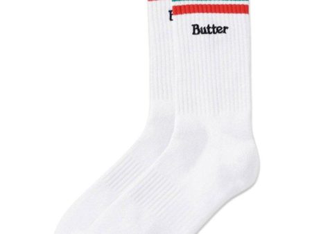 Stripe socks - White Discount