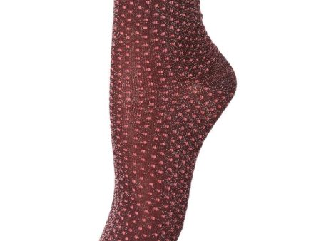 Dina Small Dots Coll. - Wine Red Discount