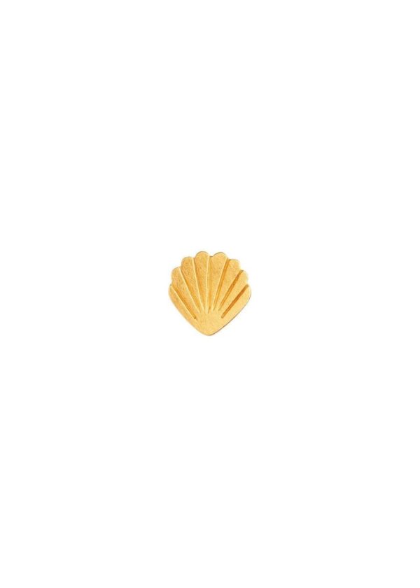 Petit Shell Earring - Gold For Cheap