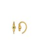 Petit Bon-Bon Green Zircon Ear - Gold For Sale