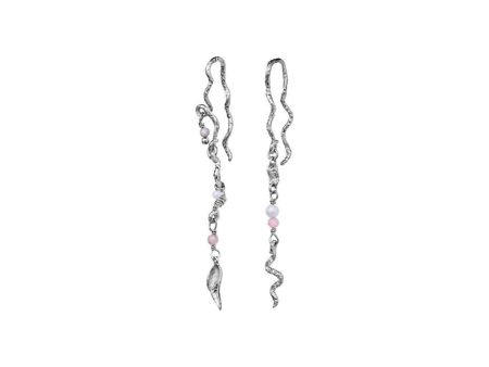 Elisa Earrings - Sterling Silver (925) For Cheap