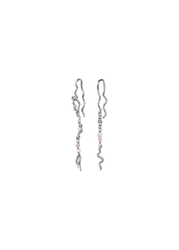 Elisa Earrings - Sterling Silver (925) For Cheap