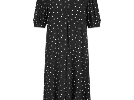 RidderMD print dress - Black Polka Dot Hot on Sale