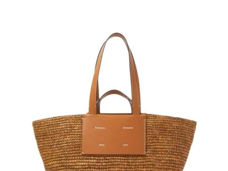 Large Morris Rafia Tote - Honey Online Sale