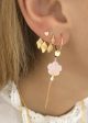 Petit Bon-Bon Pink Zircon Earr - Gold Supply