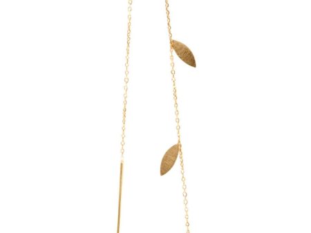 Three Leaves Earring - Gold Online