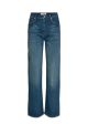 Mia Straight Jeans Wash Valett - Denim Blue on Sale