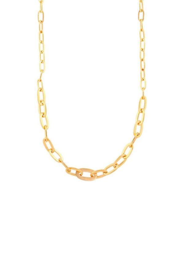 ROW CHAIN NECKLACE - Gold-Plated Supply