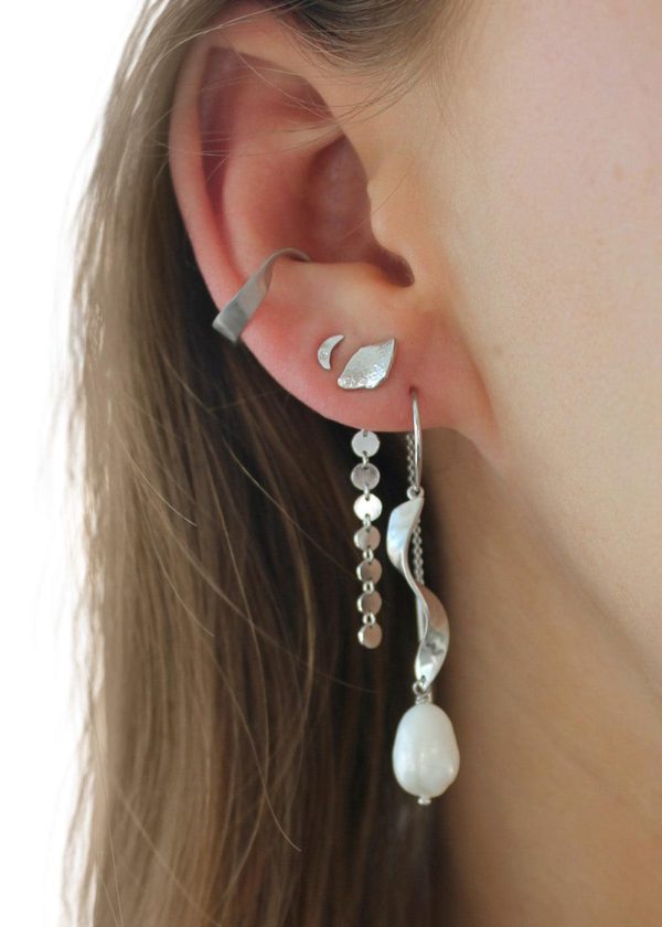 Tout Petit Bella Moon Earring - Silver Fashion