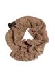 Metallic Flaese Scrunchie - Powder Gold on Sale