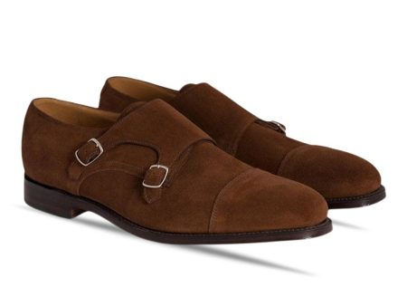 Cannon Double Monkstraps - Polo Suede Sale