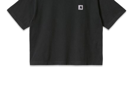 W  S S Nelson T-Shirt - Black Hot on Sale