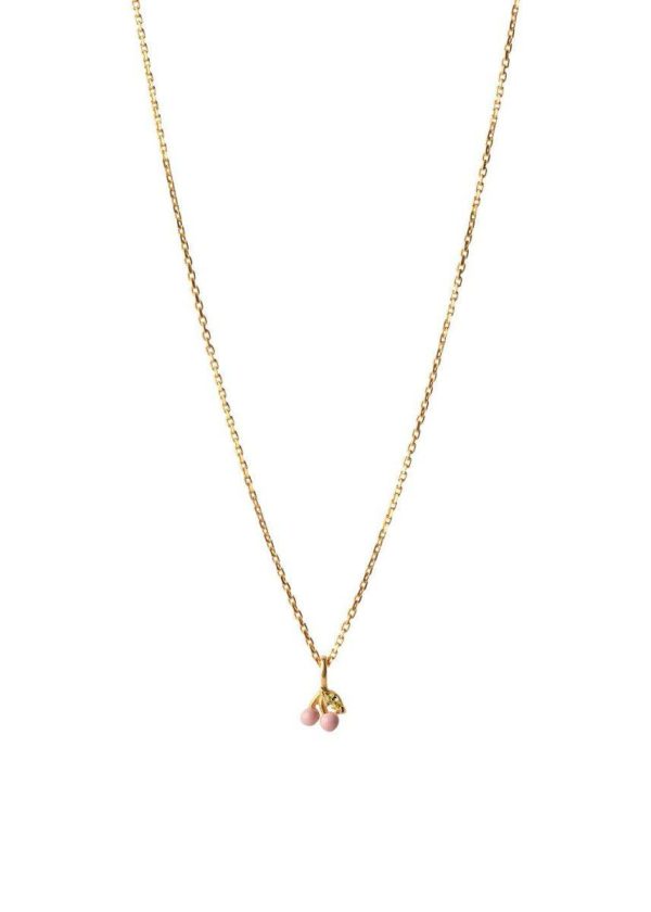 Necklace, Cherry - Light Pink Online