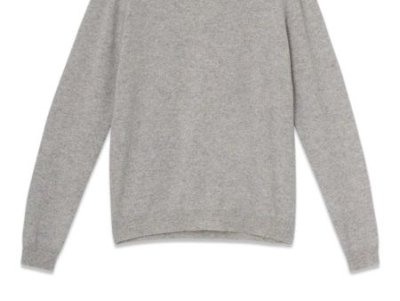 Gigi knit - 100% Cashmere - Silver Grey Online Sale