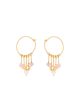 pastel dream hoops - Guld Sale