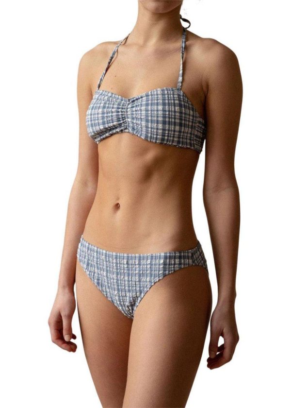 Eli Bikini Bottom - Blue Shadow Online Sale