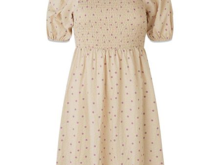 ReeceMD print dress - Off White Polka Dot Supply