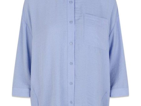 Alexis shirt - Blue Heron on Sale