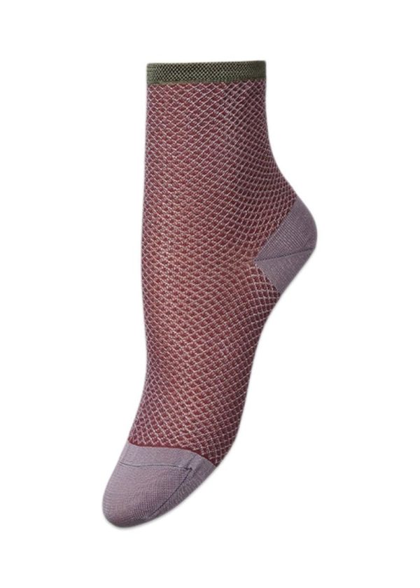 Ellery Harlequin Sock - Decadent Chocolate Hot on Sale