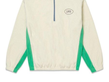 Fleece Pullover - Pistachio Creme Online now