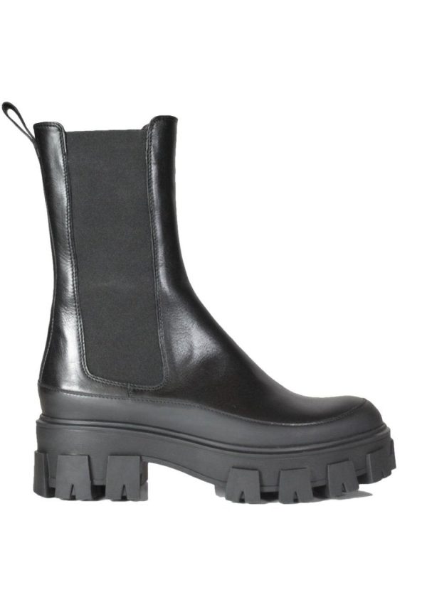 6062 Bl.rubber Black calf 80 - Bl.Rubber Black Calf 80 on Sale